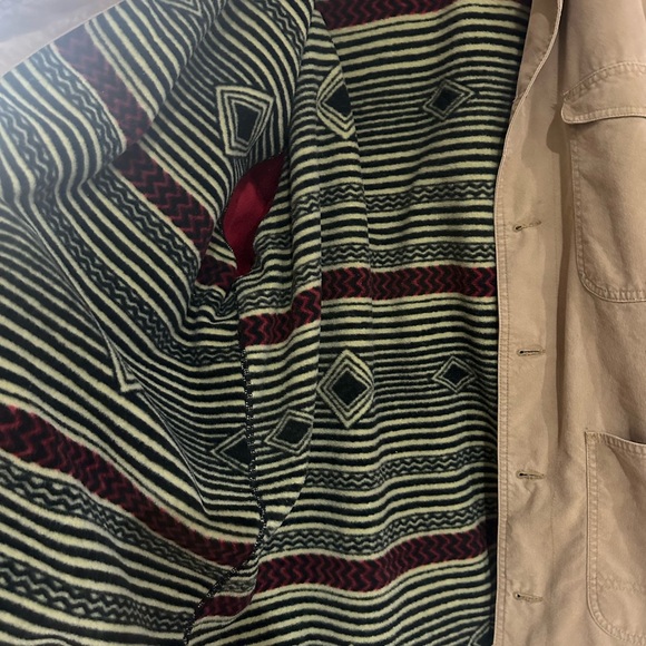 Patagonia vintage Nuevo range coat barn jacket work wear aztec synchilla - Picture 9 of 16